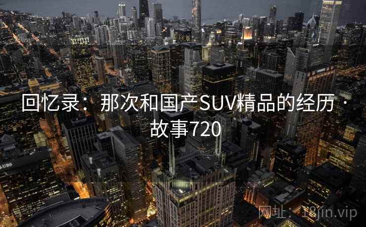 回忆录：那次和国产SUV精品的经历 · 故事720  第2张
