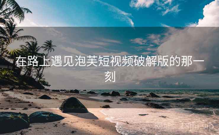 在路上遇见泡芙短视频破解版的那一刻