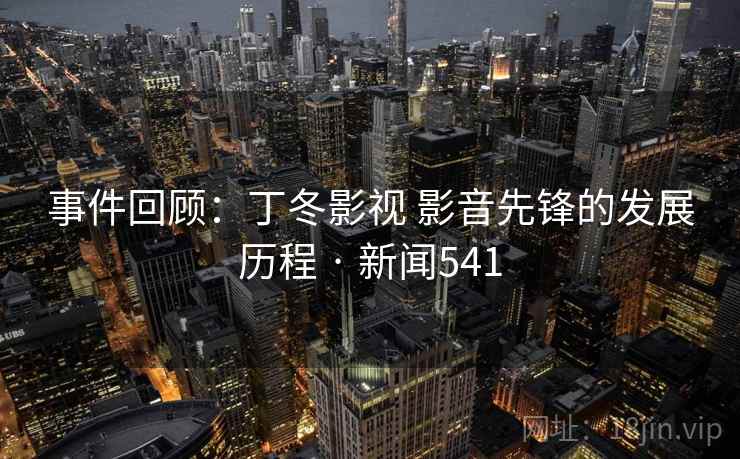 事件回顾:丁冬影视 影音先锋的发展历程 · 新闻541